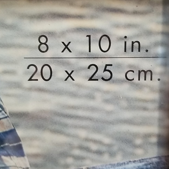 🔮NIP- Darker Brown Wooden Frame 8x10 - Picture 7 of 8